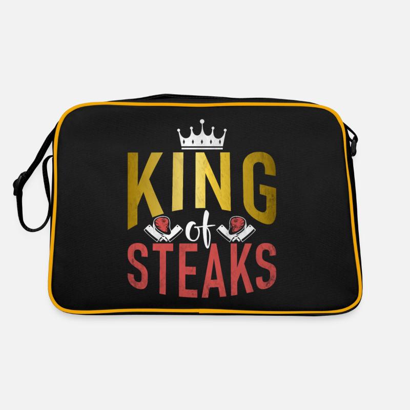 Steak Lover Steak Cadeau Sac Retro