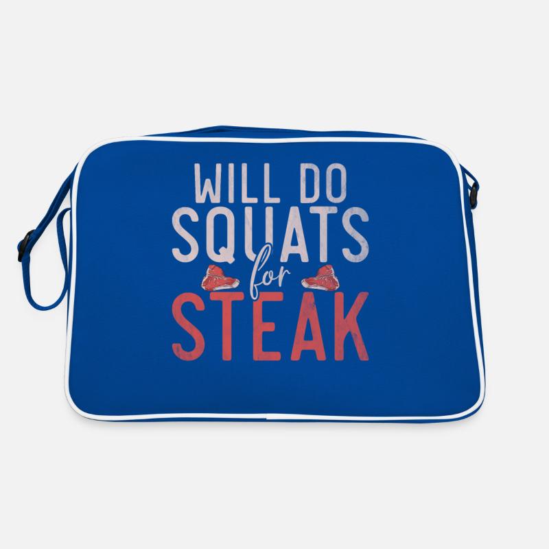 Steak Lover Steak Geschenk Retro Tasche