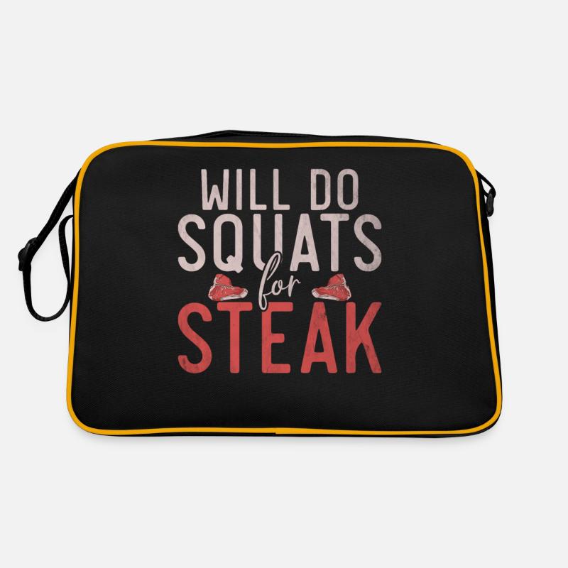Steak Lover Steak Cadeau Sac Retro