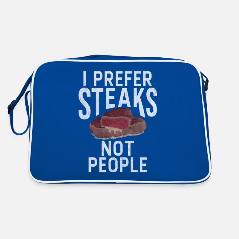 Steak Lover Steak Cadeau Sac Retro