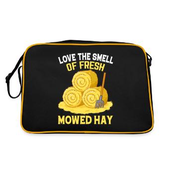 Farmer Tractor Farming Quota for Farmers - Retro Bag - black/gold - Back