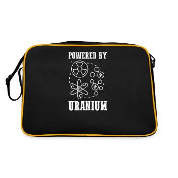 Nuclear power plant Nuclear energy Renewable energy - Retro Bag - black/gold - Back