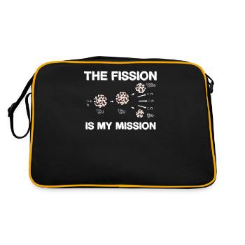 Nuclear power plant Nuclear energy Renewable energy - Retro Bag - black/gold - Back