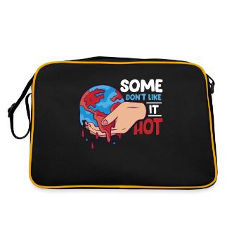 Réchauffement climatique Certains ne l’aiment pas Environnement chaud - Sac Retro - noir/or - Dos