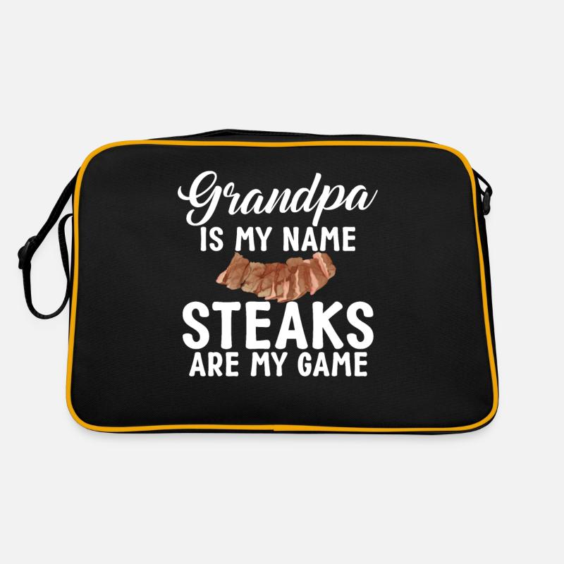 Cadeau de steak amateur de steak Sac Retro
