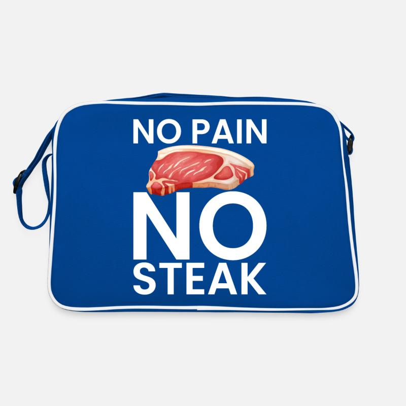 Steak Lover Steak Geschenk Retro Tasche