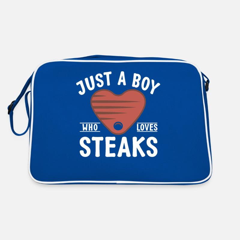 Steak Lover Steak Cadeau Sac Retro
