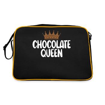 Cadeaux pour amateurs de chocolat - Sac Retro - noir/or - Dos