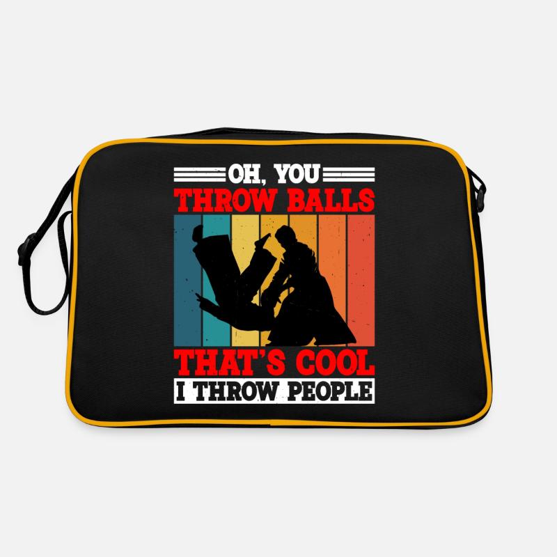 Oh, tu lances des balles, c’est cool, je lance des gens 2 Sac Retro