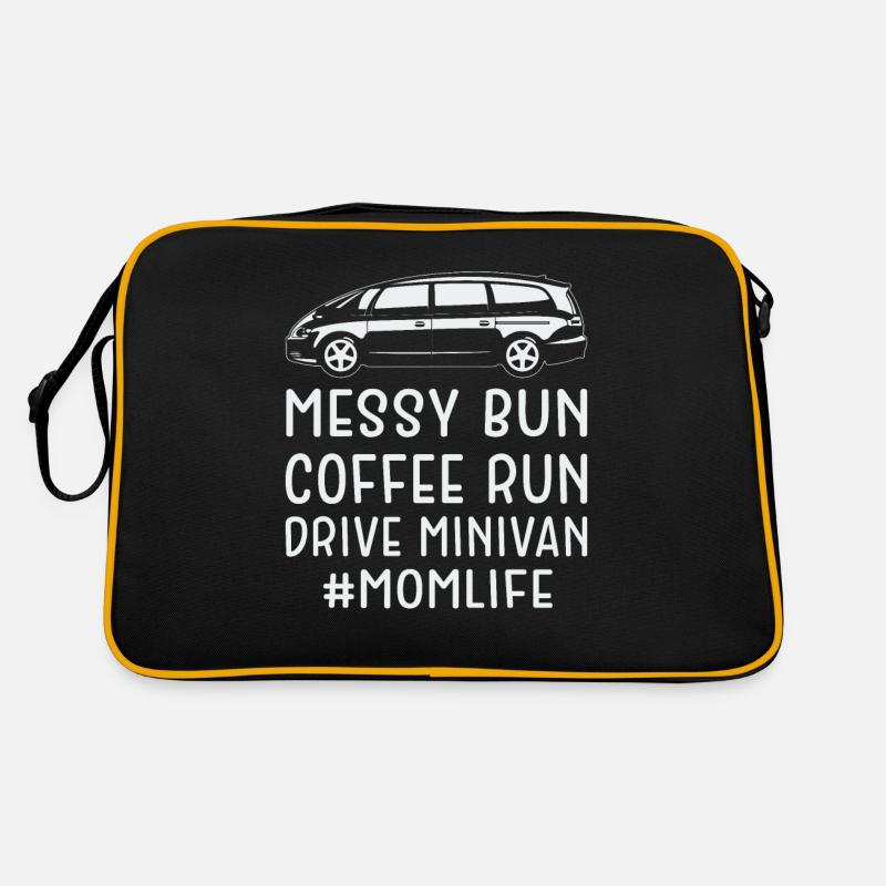 Mom Drives Minivan Super Moms Minivan Lifestyle Retro Bag