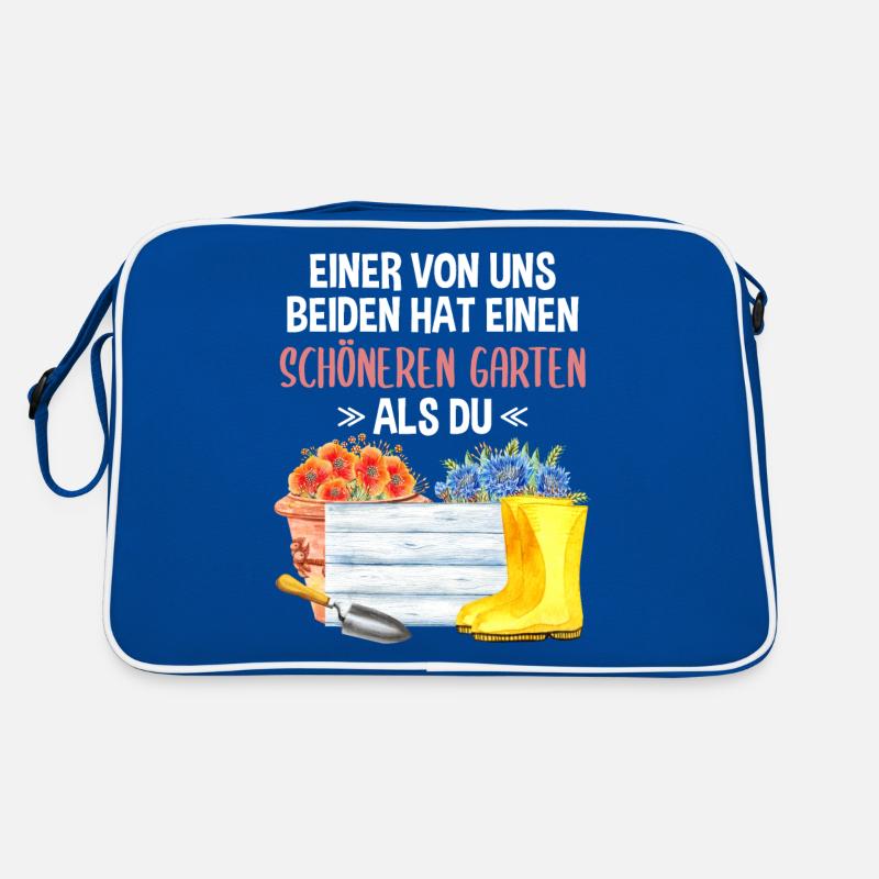 Garten Lustiger Spruch Hobby Gärtner Geschenkidee Retro Tasche