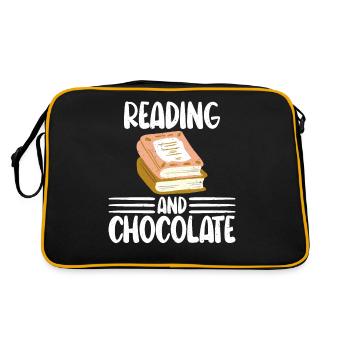 Cadeaux pour amateurs de chocolat - Sac Retro - noir/or - Dos