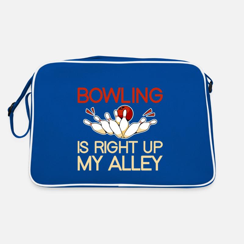 Bowling est juste dans mon allée 2 Sac Retro