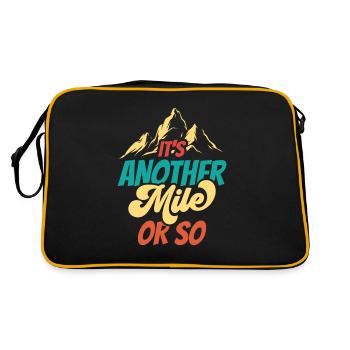 Another mile or so hike half mile - Retro Bag - black/gold - Back