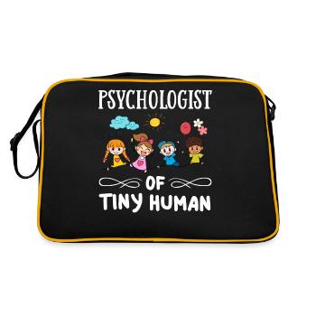 Psychologue scolaire Psychologie scolaire Psychologie - Sac Retro - noir/or - Dos