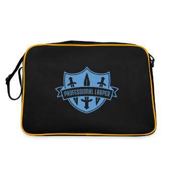 Larp | Live-action role-playing game | Larps | Larp - Retro Bag - black/gold - Back