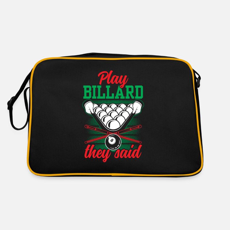Jouer au billard vous avez dit joueur billard de billard Sac Retro