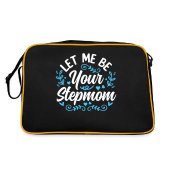 Let me your stepmother his child foster mother - Retro Bag - black/gold - Back