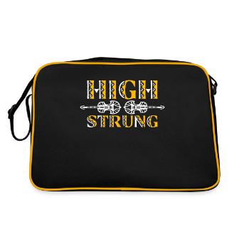 Violon High Strung aime la musique classique Violoniste - Sac Retro - noir/or - Dos