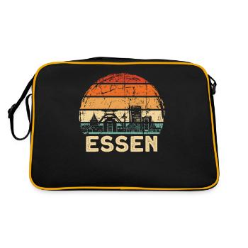Eat - Retro Bag - black/gold - Back