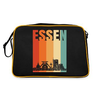 Eat - Retro Bag - black/gold - Back