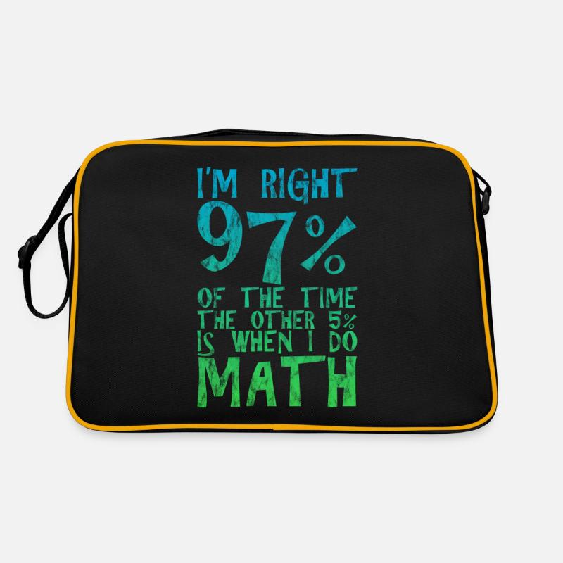 J’ai raison 97% du temps, les 5% restants 3 Sac Retro