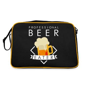 Professional Beer Eater 4 - Retro Bag - black/gold - Back