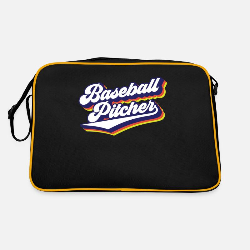 Baseball Pitcher Hobby Pitcher Player Retro Bag