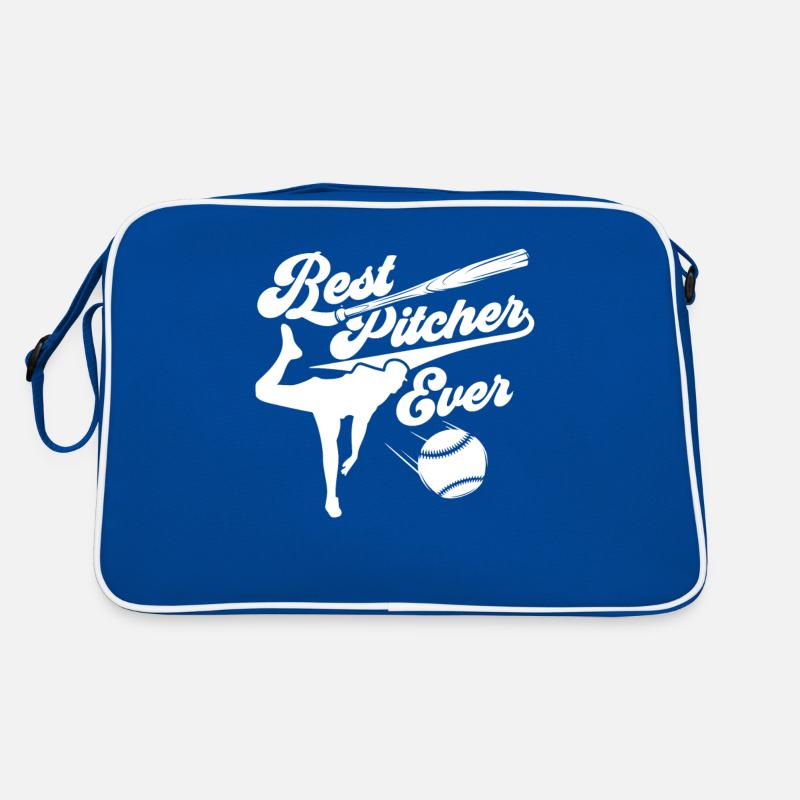Bester Baseball Pitcher Aller Zeiten Hobby Werfer Retro Tasche