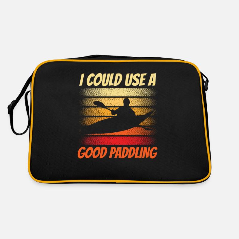 Ich Könnte Ein Gutes Paddeln Gebrauchen Hobby Retro Tasche