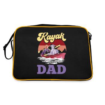 Kayak Père Hobby Kayak Kayak Kayak Kayakistes - Sac Retro - noir/or - Dos