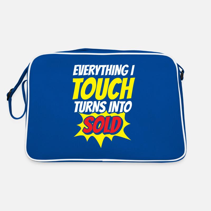 Everything I touch is sold broker houses Retro Bag