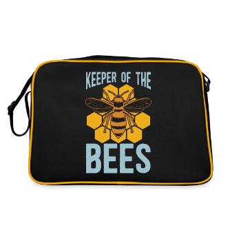 Apiculteur Des Abeilles Apiculteur Apiculteur - Sac Retro - noir/or - Dos