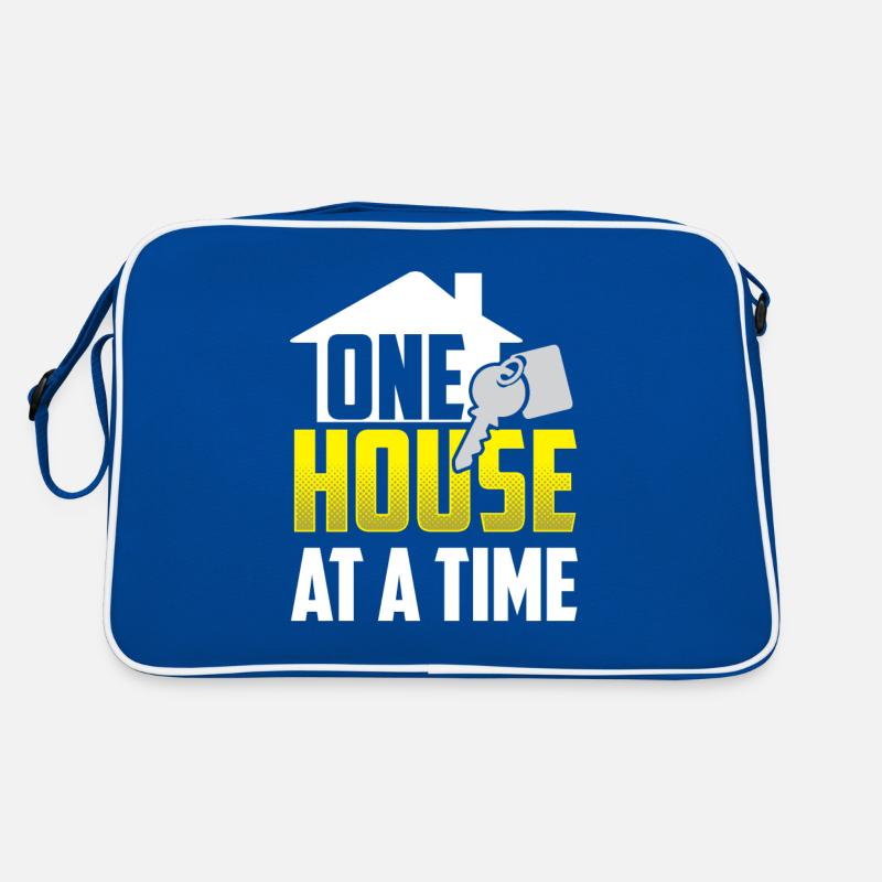 Une maison à la fois Maisons d’agent immobilier Sac Retro