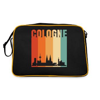 Cologne - Sac Retro - noir/or - Dos