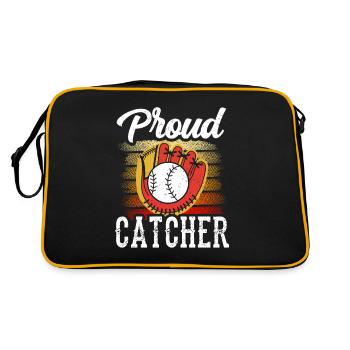 Proud Catcher Hobby Player Catcher Baseball - Retro Bag - black/gold - Back