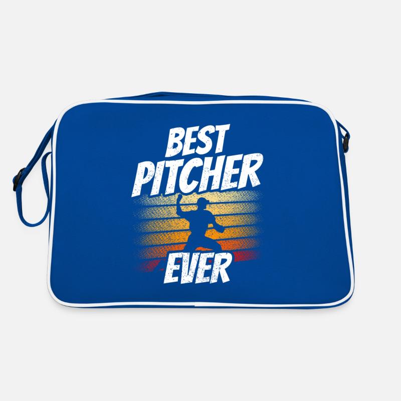 Bester Baseball Pitcher Aller Zeiten Hobby Werfer Retro Tasche
