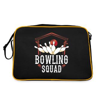 Bowling Squad Mannschaft Bowler Hobby Team - Sac Retro - noir/or - Dos