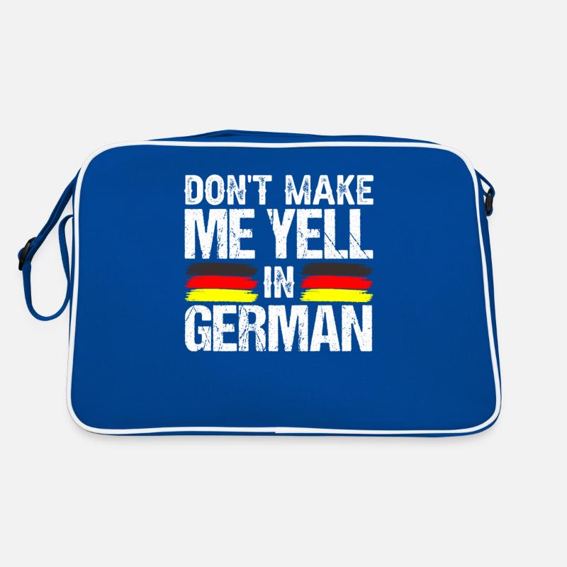 Ne me forcez pas à crier la voix allemande Sac Retro