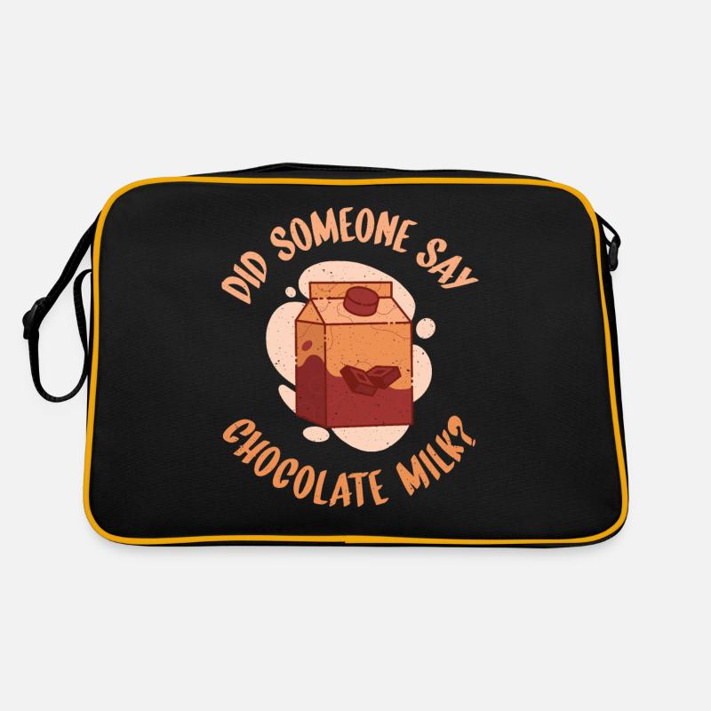 Chocolate Milk Lover Gifts Retro Bag