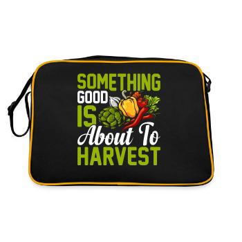 Farmer Tractor Farming Quota for Farmers - Retro Bag - black/gold - Back