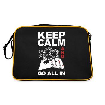 Poker Player Poker Player Poker Gift - Retro Bag - black/gold - Back