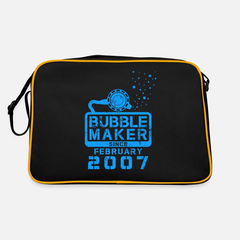 Diver Birthday Bubblemaker since February 2007 Retro Bag