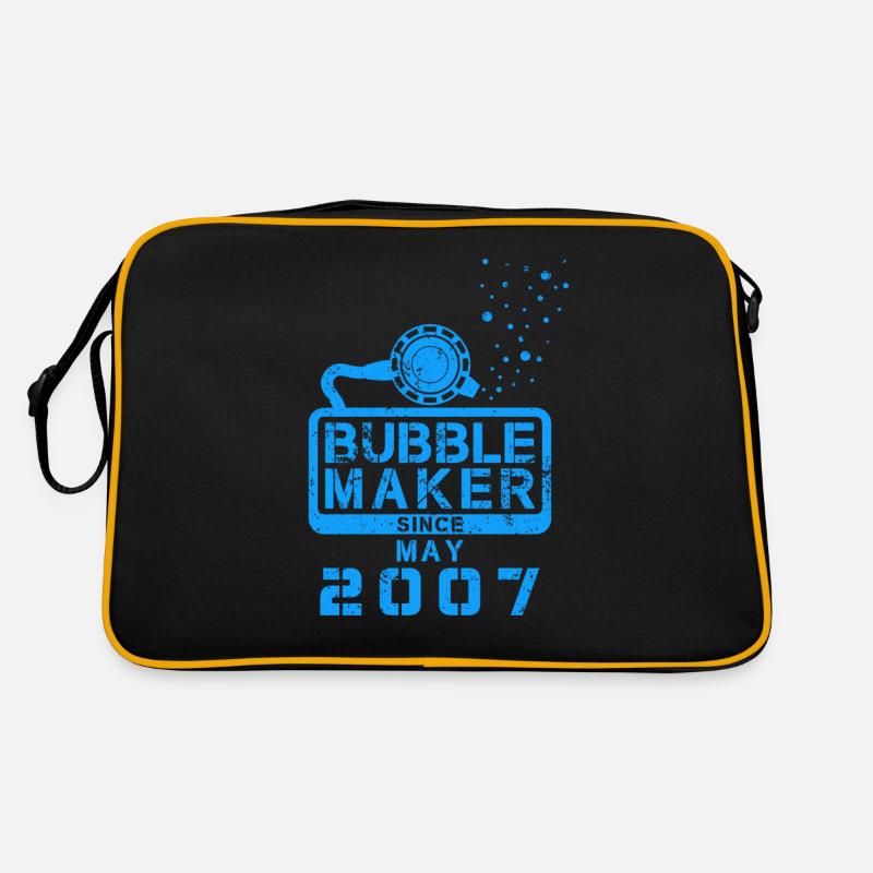 Plongeur Birthday Bubblemaker depuis mai 2007 Sac Retro