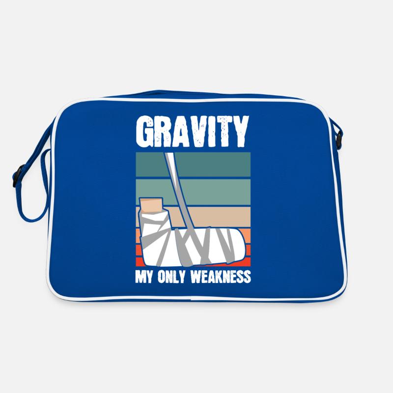 Gravity My Only Weakness Bones Retro Bag