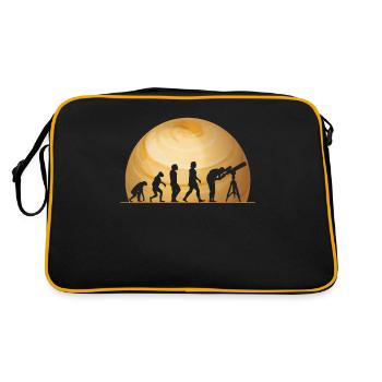 Venus - Retro Tasche - Schwarz/Gold - Hinten