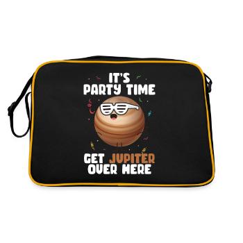 Jupiter - Retro Bag - black/gold - Back