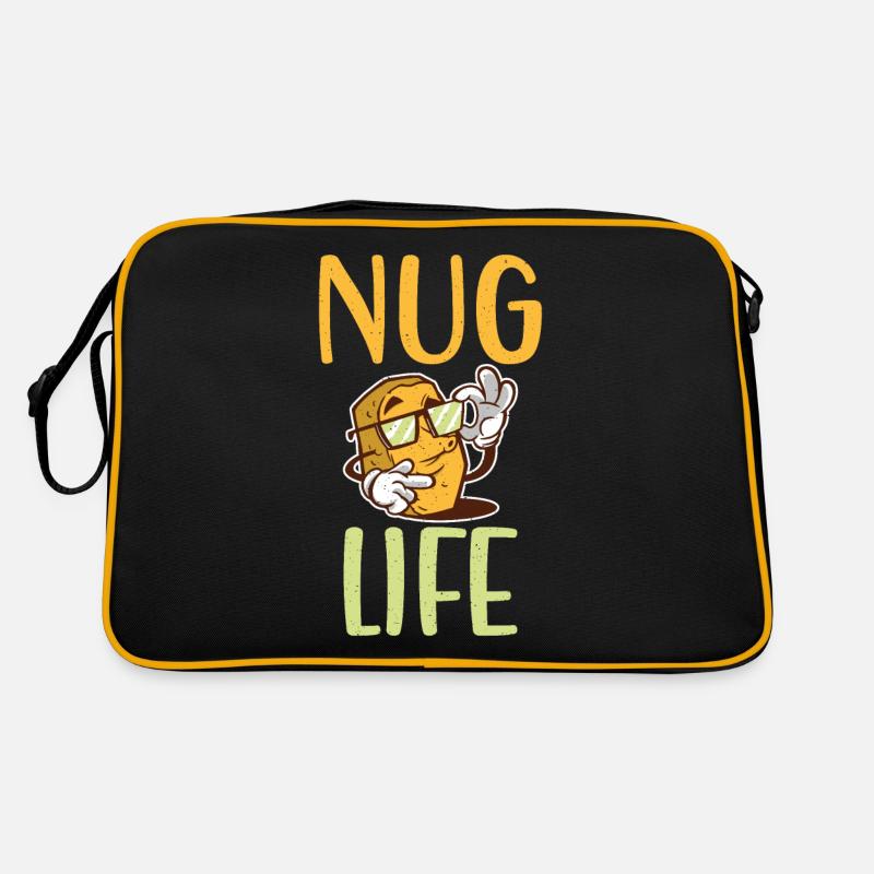 Chicken Nugget Gifts Retro Bag