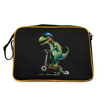 Stuntscooter Dinosaure - Sac Retro - noir/or - Dos