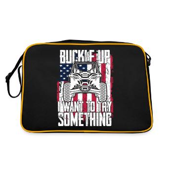 Truck Racer Lifestyle Monster Off Road Racing Gesc - Sac Retro - noir/or - Dos